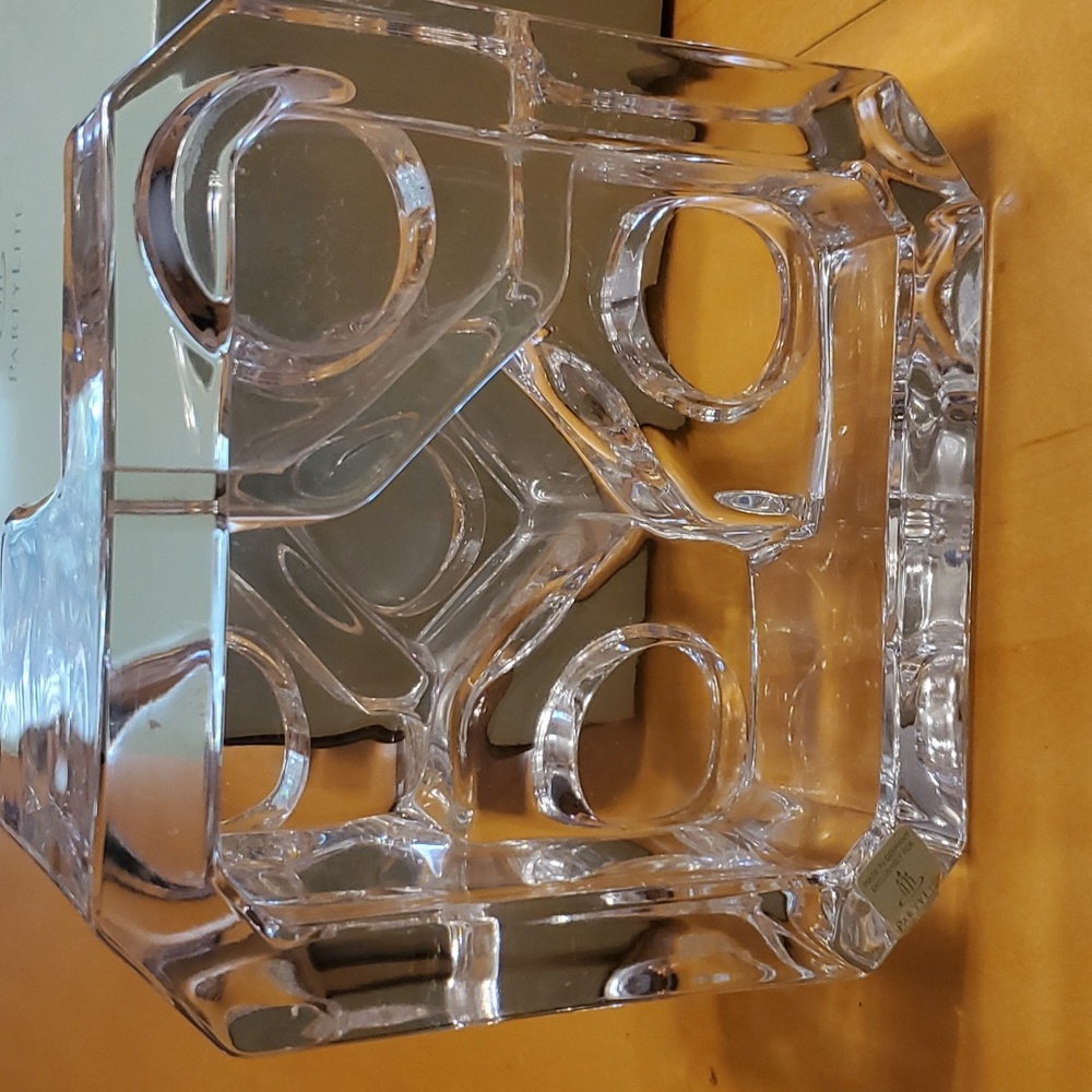 Partylite Vintage Lead Crystal Candle Castle, Crystal Glass perfect condition - Picture 5 of 10